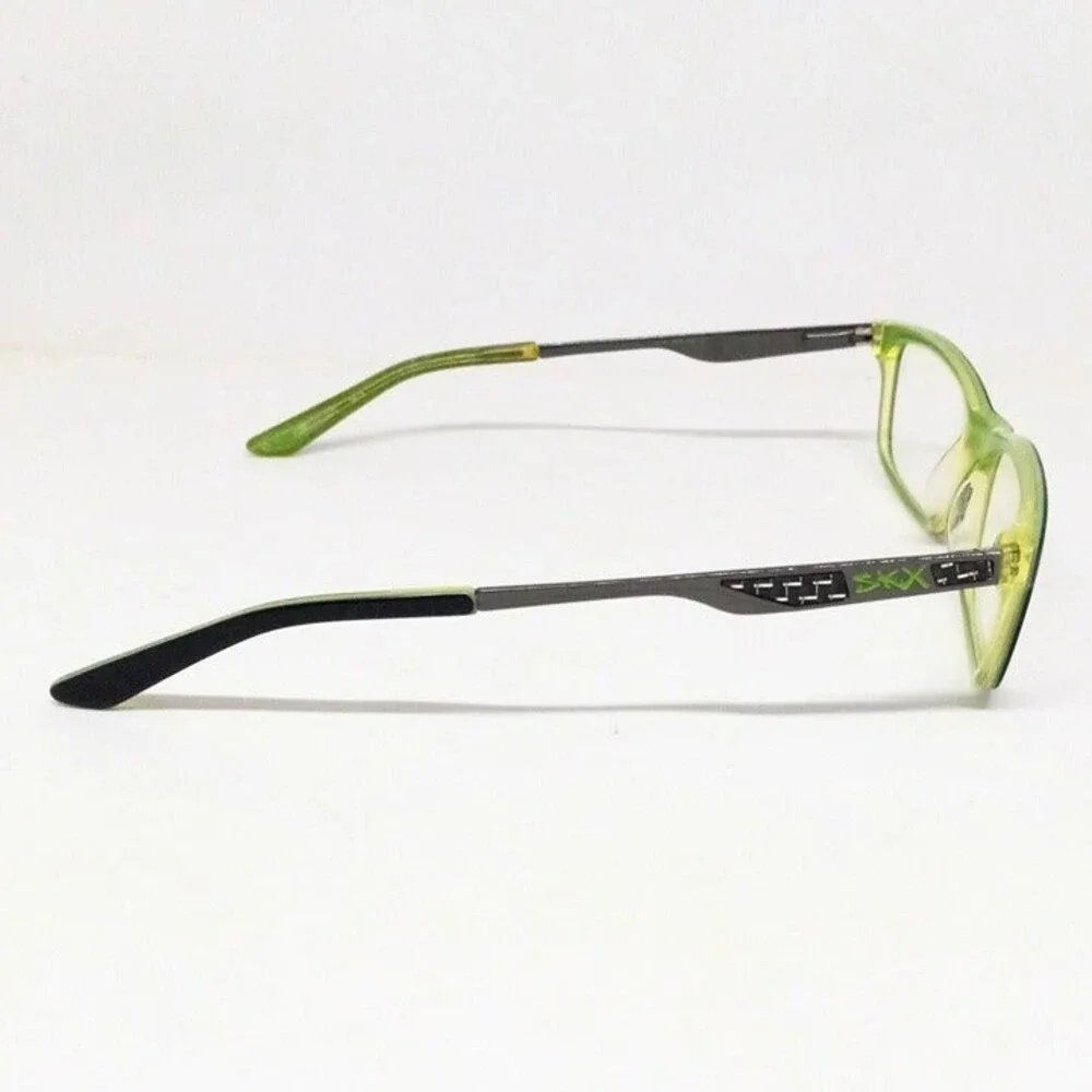 Skechers Children Black & Green Eyeglasses-SE1150-Rectangle-Plastic-Metal Arms